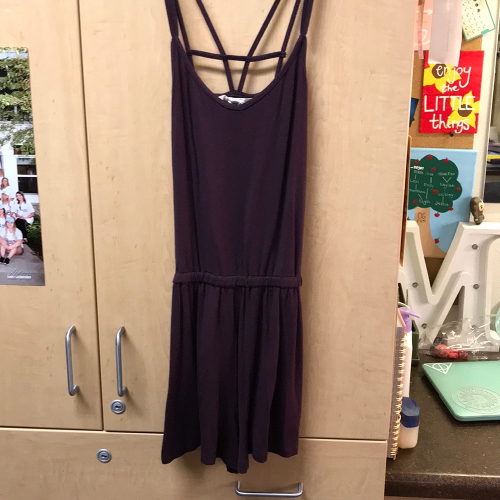 Purple romper